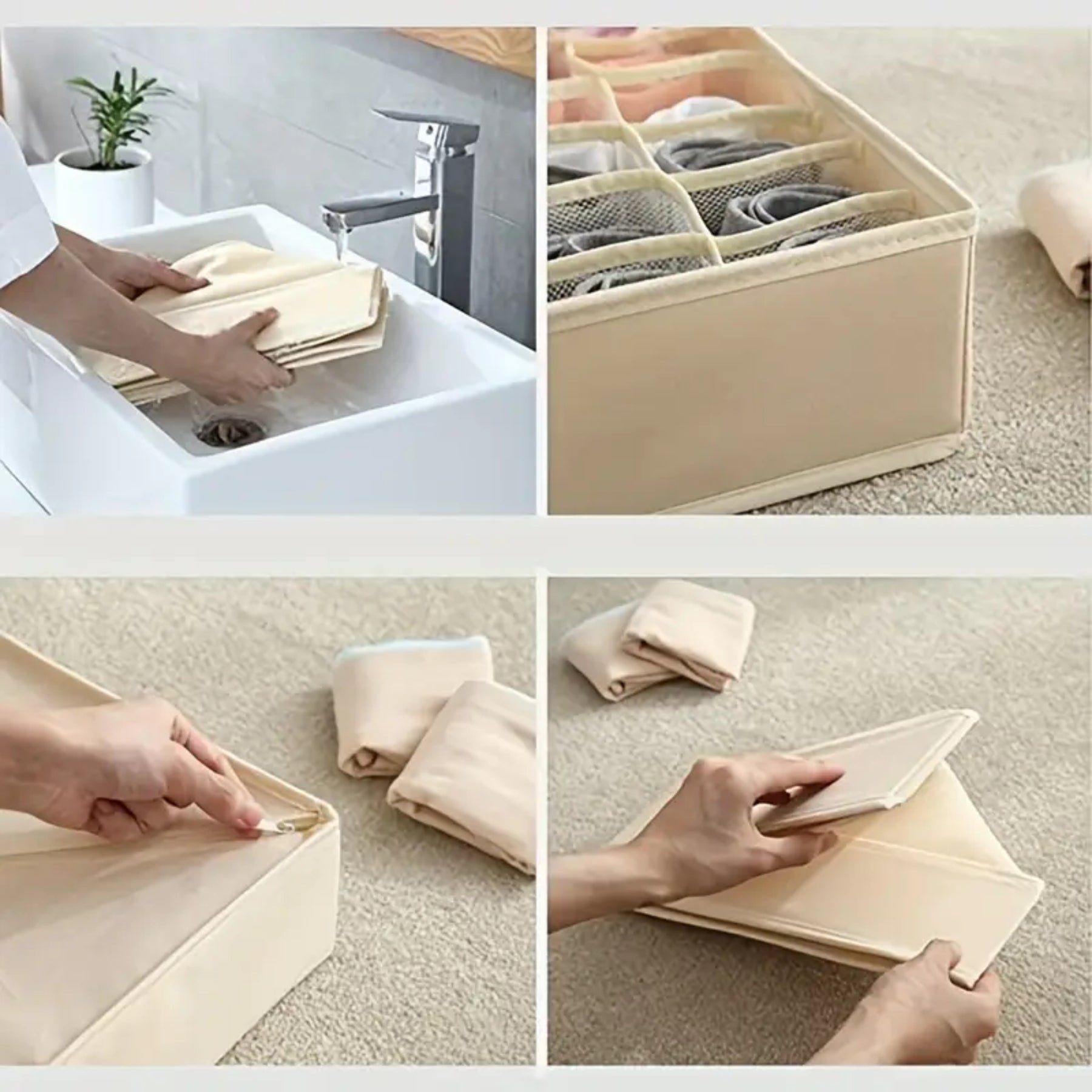 Organizador de Gavetas Roupas Ordinna Yay Brasil