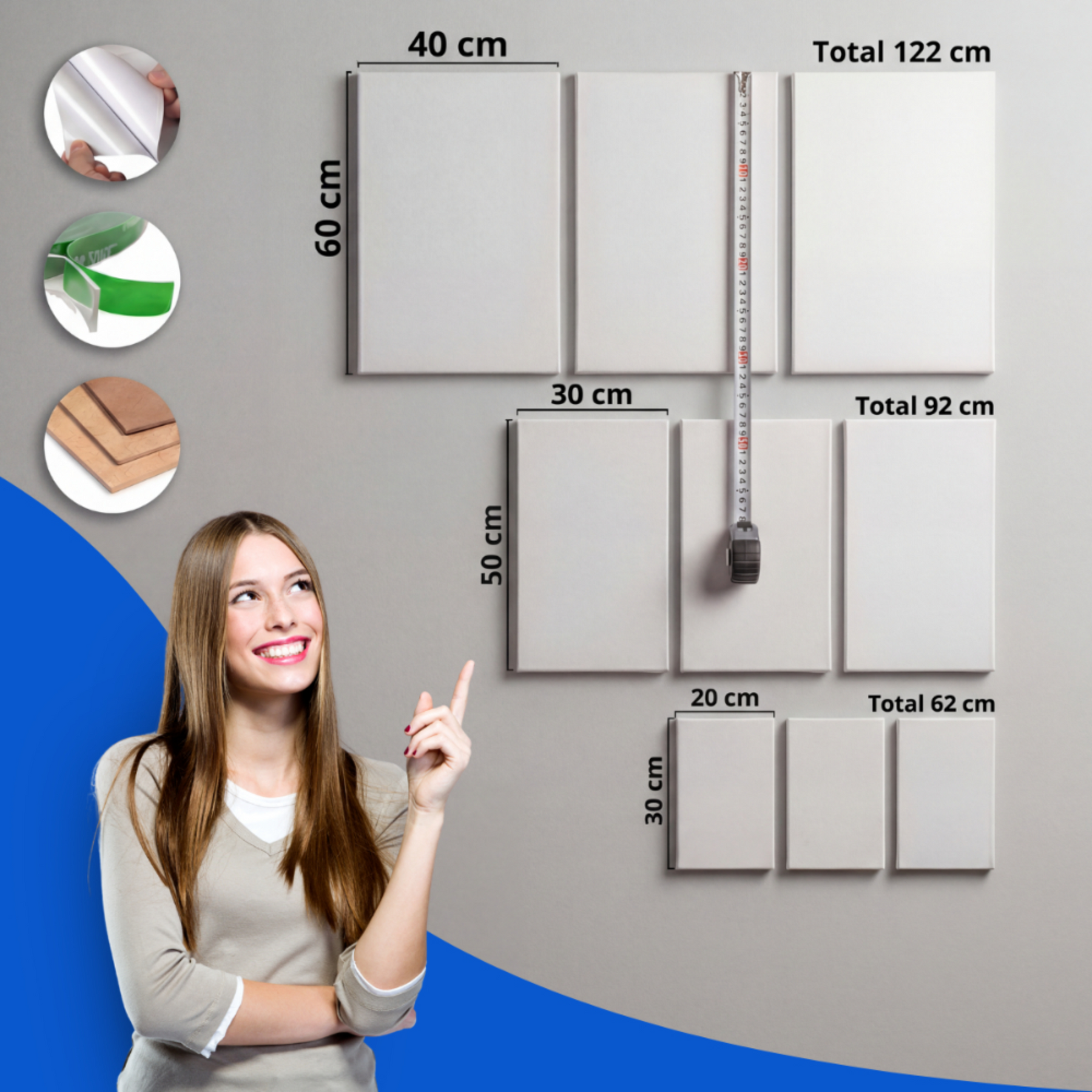 Quadro Decorativo Arte Religioso Leão De Judá Fé Bíblico Sempre Foi Deus 122x60