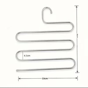 cabide aco inox 5 em 1 slimspace yaybrasil