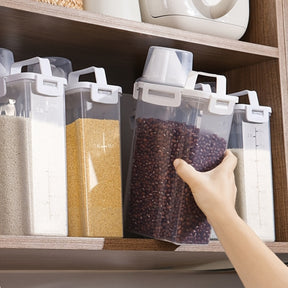 Pote Hermético Plástico com Medidor HermetiPro