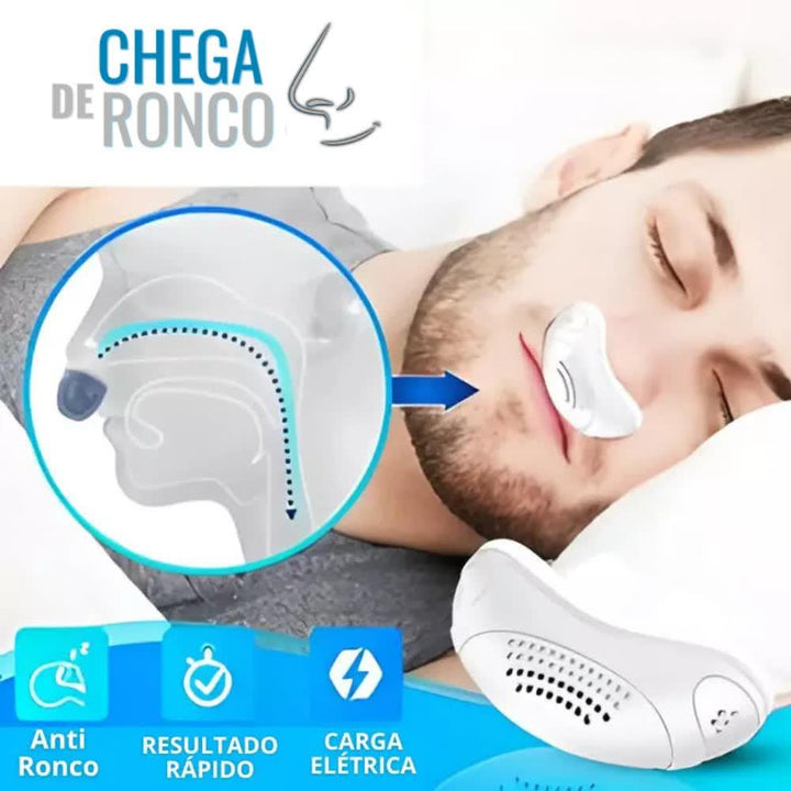 Anti Ronco Elétrico Mini Cpap