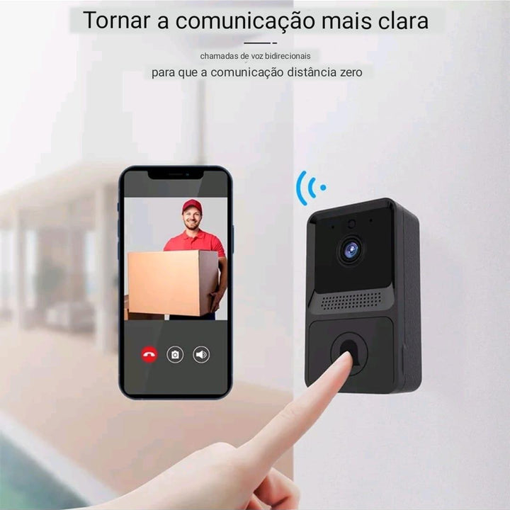 Family Safe Campainha Wifi com Vídeo