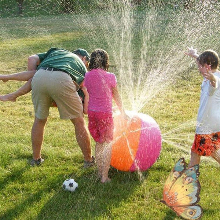 Bola Com Esguicho Para Piscina Pátio Ultra Diversão